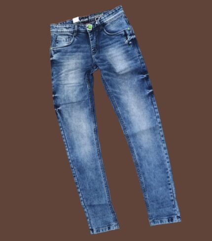 Slim Fit Dark Blue Jeans